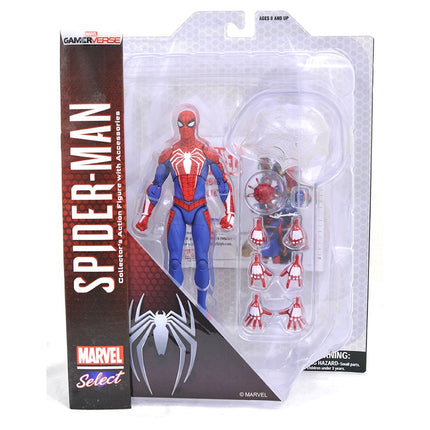 Marvel Select Actionfigur Spider-Man Videospiel PS4 18 cm