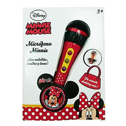 Micrófono Minnie Con Sonidos Y Luces